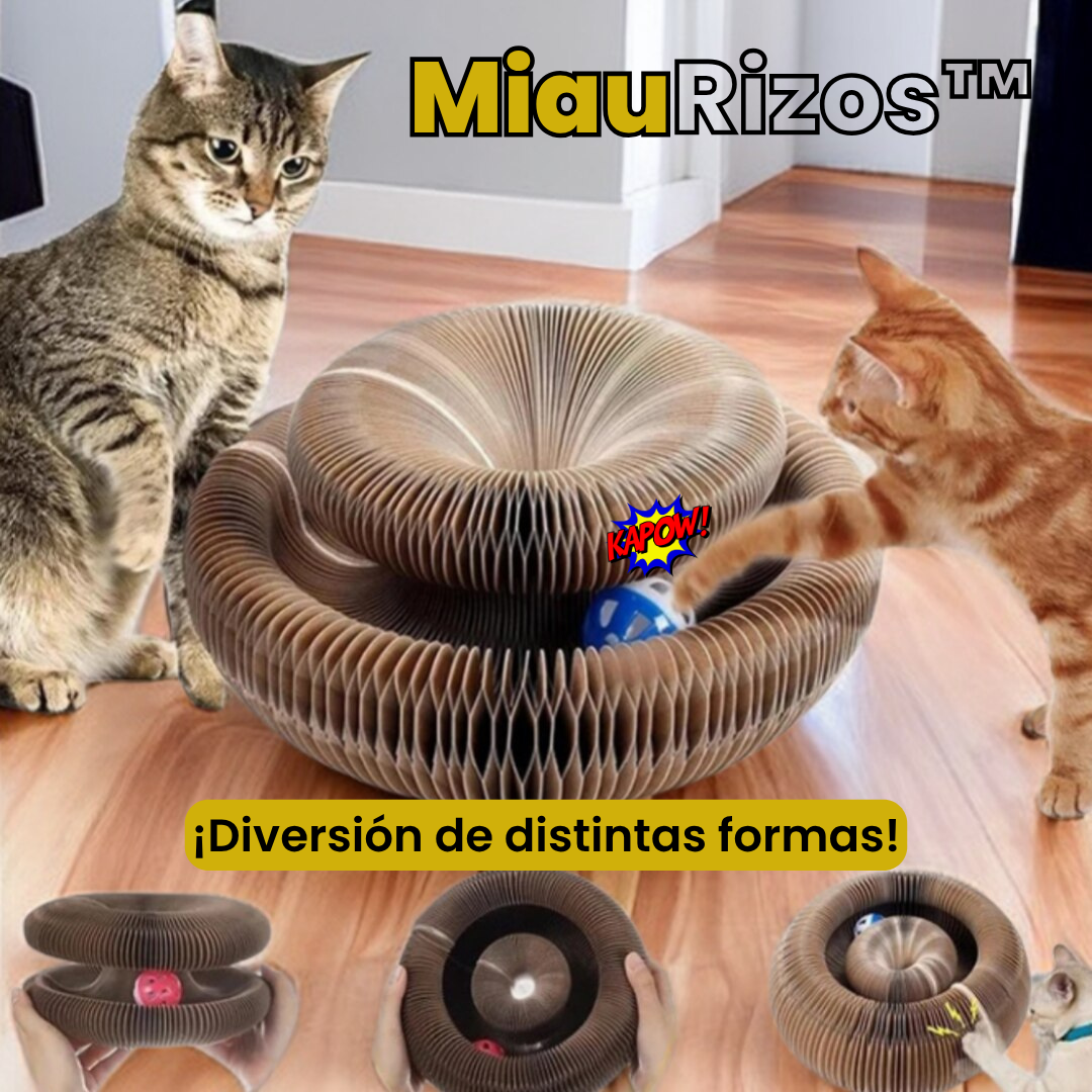 MiauRizos™ - RASCADOR INTERACTIVO PARA GATOS